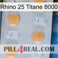 Rhino 25 Titanium 8000 24